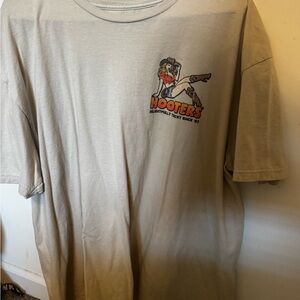 Buckle Tan Short Sleeve Tee with Classic Crew Neck